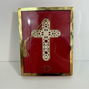 Lenox Cross Christmas Ornament